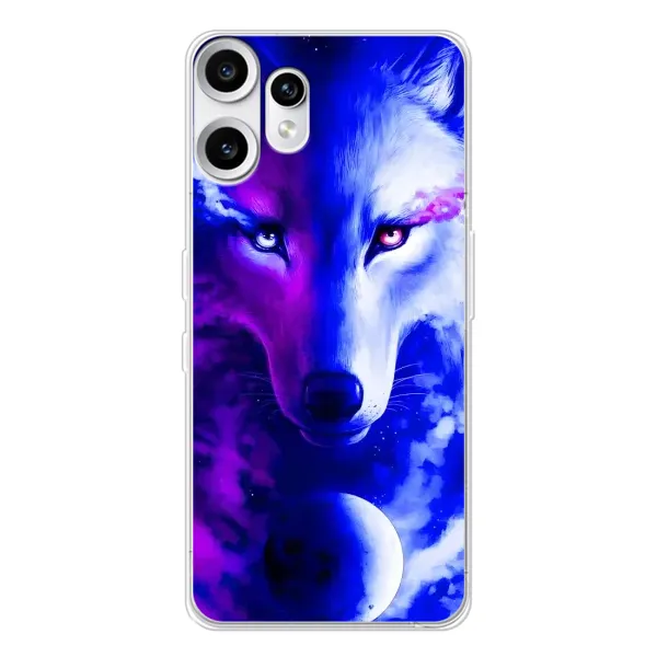 Чехол с рисунком «Арт-Волк» для Nothing CMF Phone 2 Pro Чехол с рисунком «Арт-Волк» для Nothing CMF Phone 2 Pro