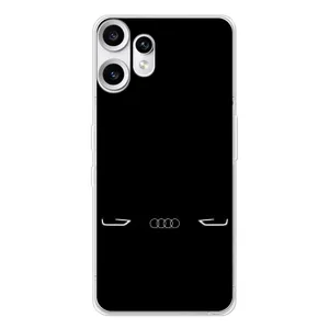 Силіконовий бампер з картинкою машини на Nothing CMF Phone 2 Pro (Сілует Audi)