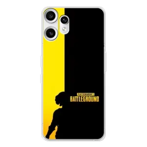 Чехол (TPU) с картинкой "Лого Пабг" на Нотинг ЦМФ Фон 2 Про (Battlegrounds)