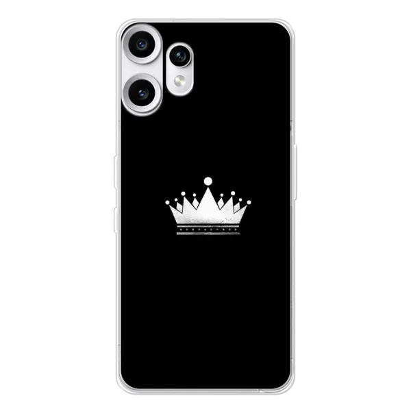 Чехол с рисунком «Белая корона» для Nothing CMF Phone 2 Pro