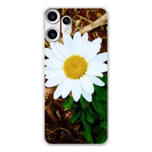 Чехол с ромашками на Nothing CMF Phone 2 Pro (Белая ромашка)