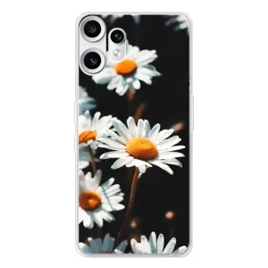 Чехол с ромашками на Nothing CMF Phone 2 Pro (Белые ромашки)
