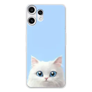 Чехол на тематику: Коты для Nothing CMF Phone 2 Pro (Белый кот)