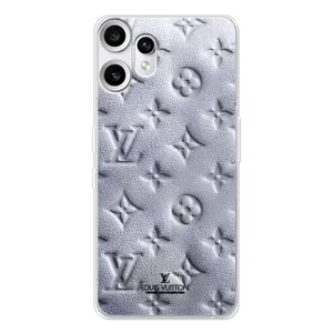 Текстурный Чехол Louis Vuitton для Нотинг ЦМФ Фон 2 Про (Белый ЛВ)