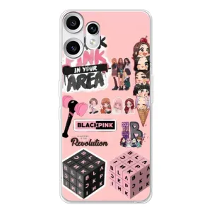 Чохли з картинкою для Nothing CMF Phone 2 Pro (BLACK PINK колаж)