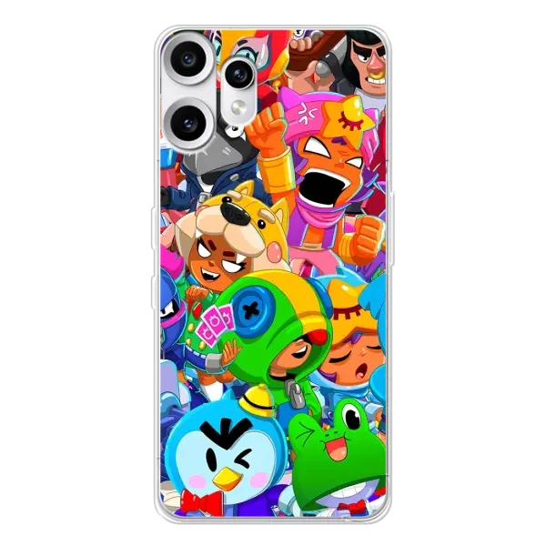 Чехол с рисунком «Brawl-Stars» для Nothing CMF Phone 2 Pro Чехол с рисунком «Brawl-Stars» для Nothing CMF Phone 2 Pro