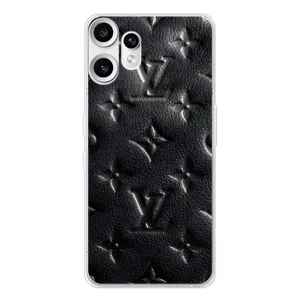 Текстурный Чехол Louis Vuitton для Нотинг ЦМФ Фон 2 Про (Черный ЛВ)