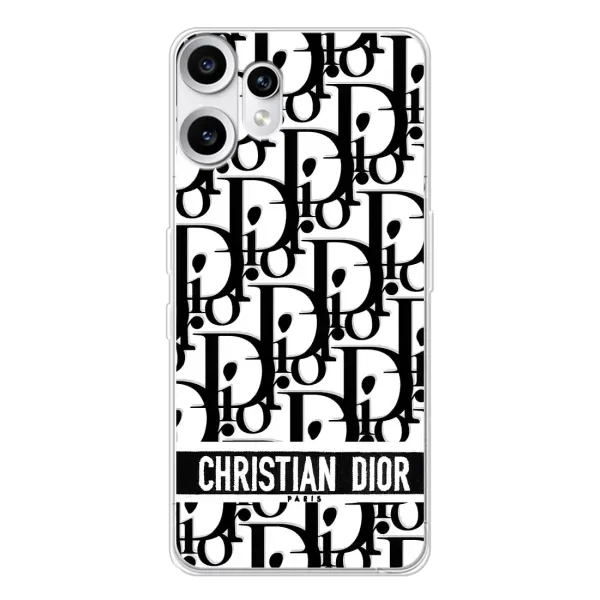 Чехол с рисунком «Christian Dior» для Nothing CMF Phone 2 Pro