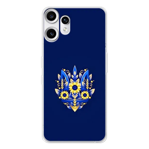 Чехол с рисунком «Цветущий Герб» для Nothing CMF Phone 2 Pro