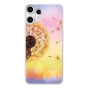 Силиконовый Чехол с одуванчиками на Nothing CMF Phone 2 Pro (Цветок-одуванчик)