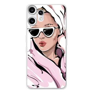 Чехол с картинкой Модные Девчонки Nothing CMF Phone 2 Pro (Девушка в халате)