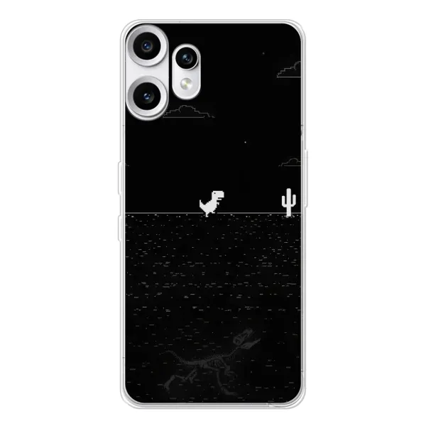 Чехол с рисунком «Динозаврик» для Nothing CMF Phone 2 Pro Чехол с рисунком «Динозаврик» для Nothing CMF Phone 2 Pro