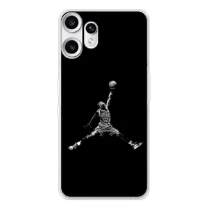 Силиконовый Чехол Nike Air Jordan на Нотинг ЦМФ Фон 2 Про (Джордан)