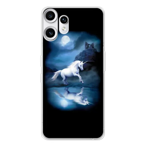 Чехол с рисунком «Единорог» для Nothing CMF Phone 2 Pro Чехол с рисунком «Единорог» для Nothing CMF Phone 2 Pro