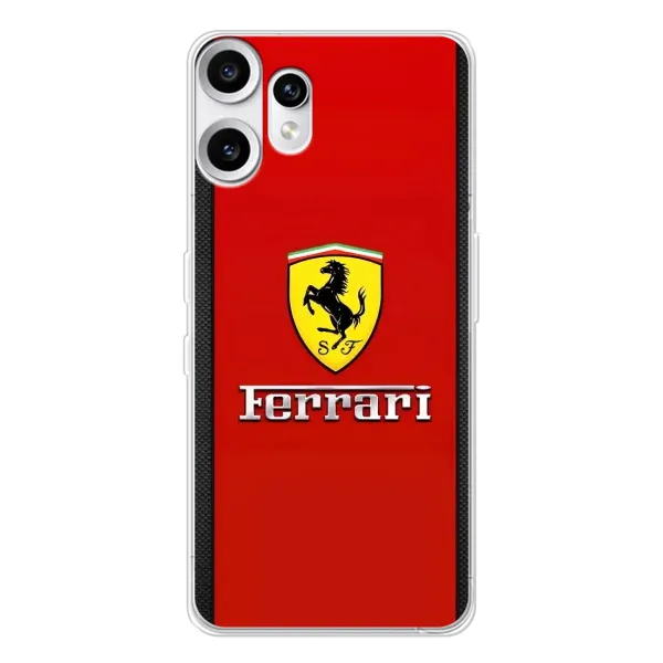 Чехол с рисунком «Ferrari Logo» для Nothing CMF Phone 2 Pro Чехол с рисунком «Ferrari Logo» для Nothing CMF Phone 2 Pro