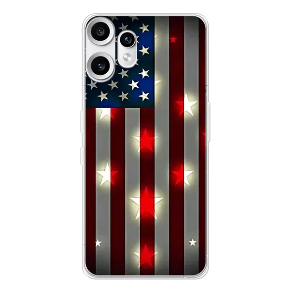 Чехол с рисунком «Флаг США 2» для Nothing CMF Phone 2 Pro Чехол с рисунком «Флаг США 2» для Nothing CMF Phone 2 Pro