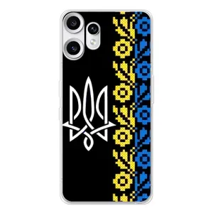 Силиконовый Чехол на Nothing CMF Phone 2 Pro (Герб и вышыванка)
