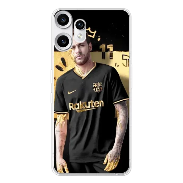 Чехол с рисунком «Gold Neymar» для Nothing CMF Phone 2 Pro Чехол с рисунком «Gold Neymar» для Nothing CMF Phone 2 Pro