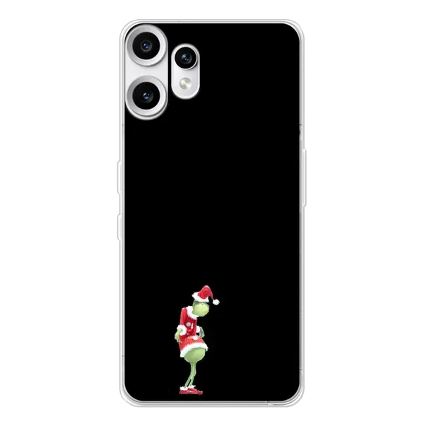 Чехол с рисунком «Гринч на чорном» для Nothing CMF Phone 2 Pro Чехол с рисунком «Гринч на чорном» для Nothing CMF Phone 2 Pro