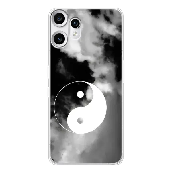 Чехол с рисунком «Инь-Янь» для Nothing CMF Phone 2 Pro Чехол с рисунком «Инь-Янь» для Nothing CMF Phone 2 Pro