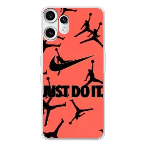 Силиконовый Чехол Nike Air Jordan на Нотинг ЦМФ Фон 2 Про (Just Do It)