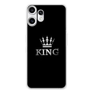Чохол (Корона на чорному фоні) для Нотінґ СМФ Телефон 2 Про (KING)