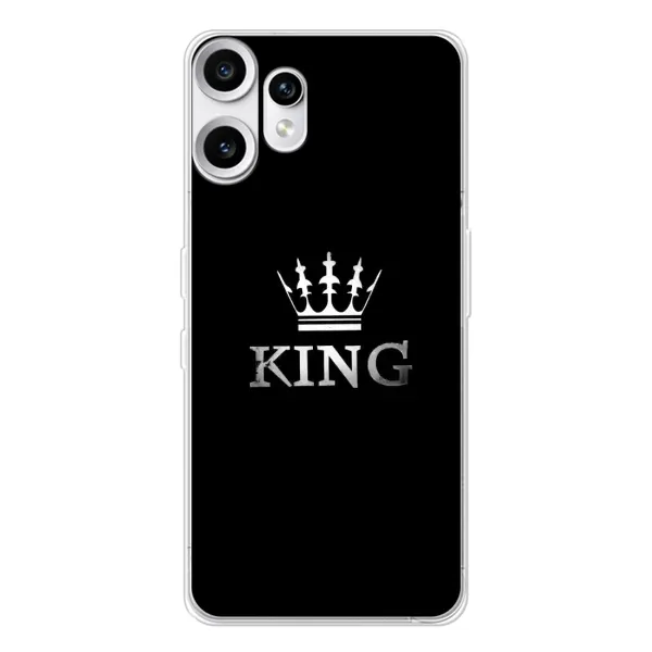 Чехол с рисунком «KING» для Nothing CMF Phone 2 Pro