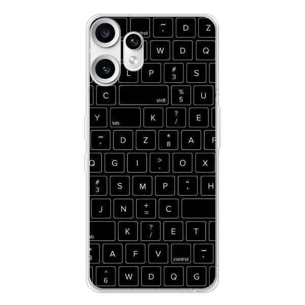 Чехол с рисунком «Клавиатура» для Nothing CMF Phone 2 Pro Чехол с рисунком «Клавиатура» для Nothing CMF Phone 2 Pro