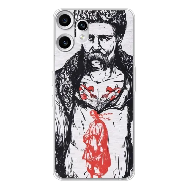 Чехол с рисунком «Кобзарь» для Nothing CMF Phone 2 Pro Чехол с рисунком «Кобзарь» для Nothing CMF Phone 2 Pro