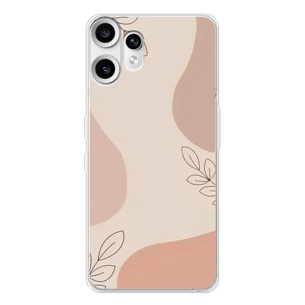 Чехол с рисунком «Коричневый фон» для Nothing CMF Phone 2 Pro