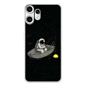 Силіконовый Чохол з принтом "Космонавти" на Nothing CMF Phone 2 Pro (Космонавт на рибалці)