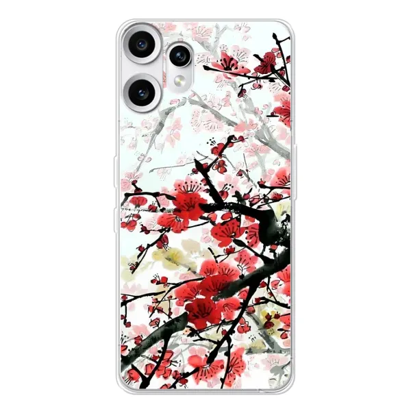 Чехол с рисунком «Красивая Сакура» для Nothing CMF Phone 2 Pro Чехол с рисунком «Красивая Сакура» для Nothing CMF Phone 2 Pro