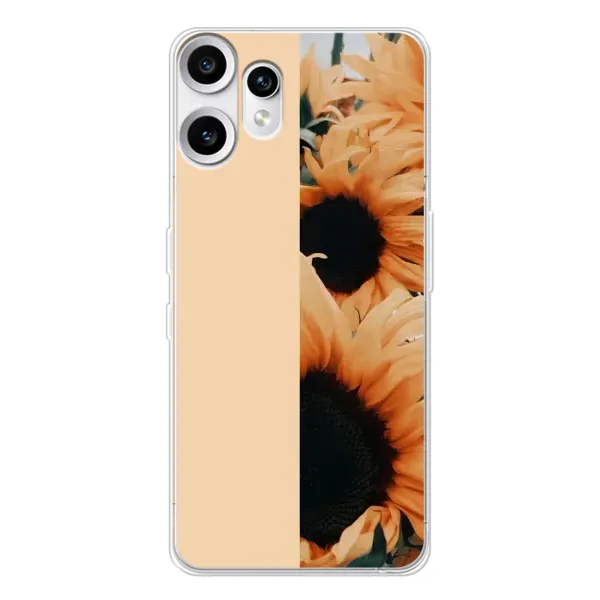Чехол с рисунком «Красивые подсолнухи» для Nothing CMF Phone 2 Pro Чехол с рисунком «Красивые подсолнухи» для Nothing CMF Phone 2 Pro