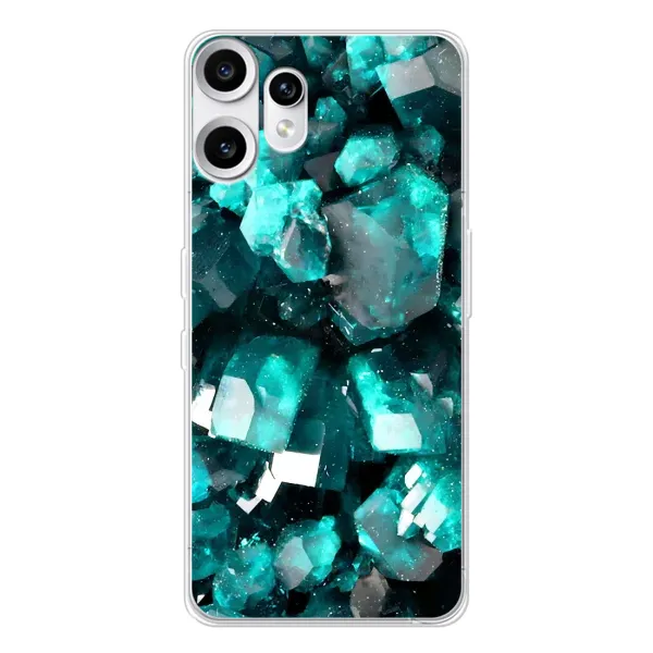 Чехол с рисунком «Кристалы» для Nothing CMF Phone 2 Pro Чехол с рисунком «Кристалы» для Nothing CMF Phone 2 Pro