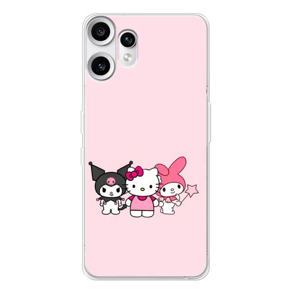 Чехол с рисунком «Куроми Мелоди Китти» для Nothing CMF Phone 2 Pro Чехол с рисунком «Куроми Мелоди Китти» для Nothing CMF Phone 2 Pro