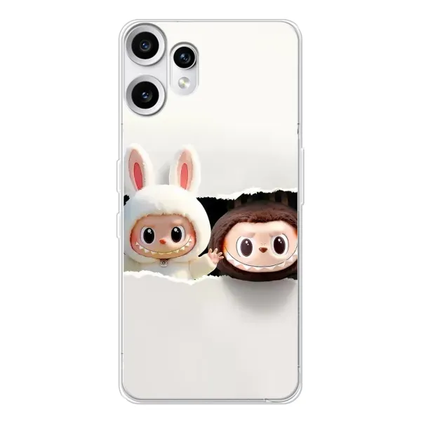 Чехол с рисунком «Фигурки Labubu» для Nothing CMF Phone 2 Pro Чехол с рисунком «Фигурки Labubu» для Nothing CMF Phone 2 Pro