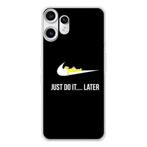 Силиконовый Чехол на Nothing CMF Phone 2 Pro с картинкой Nike (Later)