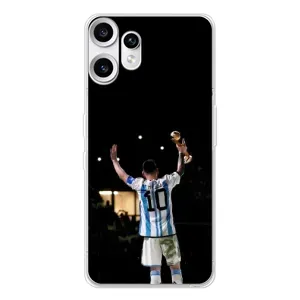 Чехлы Лео Месси Аргентина для Nothing CMF Phone 2 Pro (Лео Чемпион)