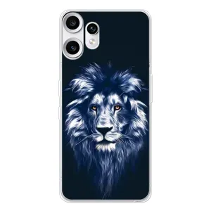 Чохол з картинкою на Nothing CMF Phone 2 Pro (Лев – синій)