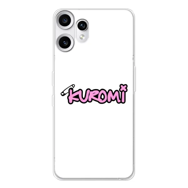 Чехол с рисунком «Лого Куроми» для Nothing CMF Phone 2 Pro Чехол с рисунком «Лого Куроми» для Nothing CMF Phone 2 Pro