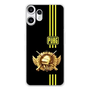 Чехол (TPU) с картинкой "Лого Пабг" на Нотинг ЦМФ Фон 2 Про (Лого PUPG)