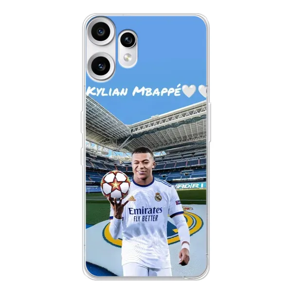 Чехол с рисунком «Mbappe Real» для Nothing CMF Phone 2 Pro Чехол с рисунком «Mbappe Real» для Nothing CMF Phone 2 Pro