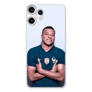 Чехол (TPU) с Футболистом на Nothing CMF Phone 2 Pro (Мбаппешичка)