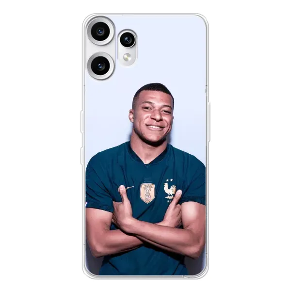 Чехол с рисунком «Мбаппешичка» для Nothing CMF Phone 2 Pro Чехол с рисунком «Мбаппешичка» для Nothing CMF Phone 2 Pro
