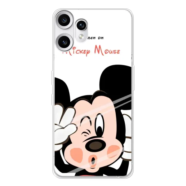 Чехол с рисунком «Mickey Mouse» для Nothing CMF Phone 2 Pro Чехол с рисунком «Mickey Mouse» для Nothing CMF Phone 2 Pro