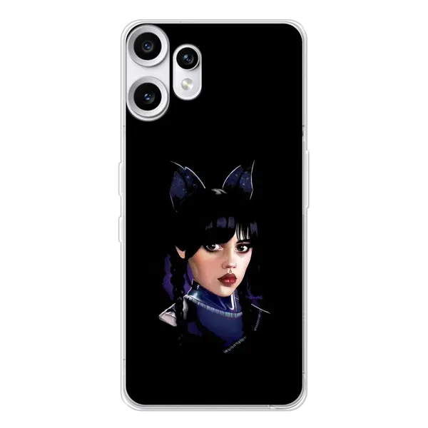 Чехол с рисунком «Милая Уэнсдей» для Nothing CMF Phone 2 Pro Чехол с рисунком «Милая Уэнсдей» для Nothing CMF Phone 2 Pro