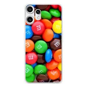 Чехол с изображением вкусной еды для Nothing CMF Phone 2 Pro (Разноцветные M&M'S)