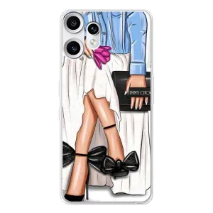 Силиконовый Чехол на Nothing CMF Phone 2 Pro с картинкой Стильных Девушек (Мода)