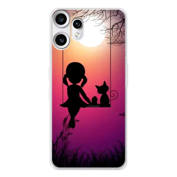Чехол с рисунком «На качели» для Nothing CMF Phone 2 Pro Чехол с рисунком «На качели» для Nothing CMF Phone 2 Pro