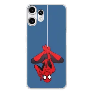 Чехол Супергерой Человека Паука на Nothing CMF Phone 2 Pro (На паутине)